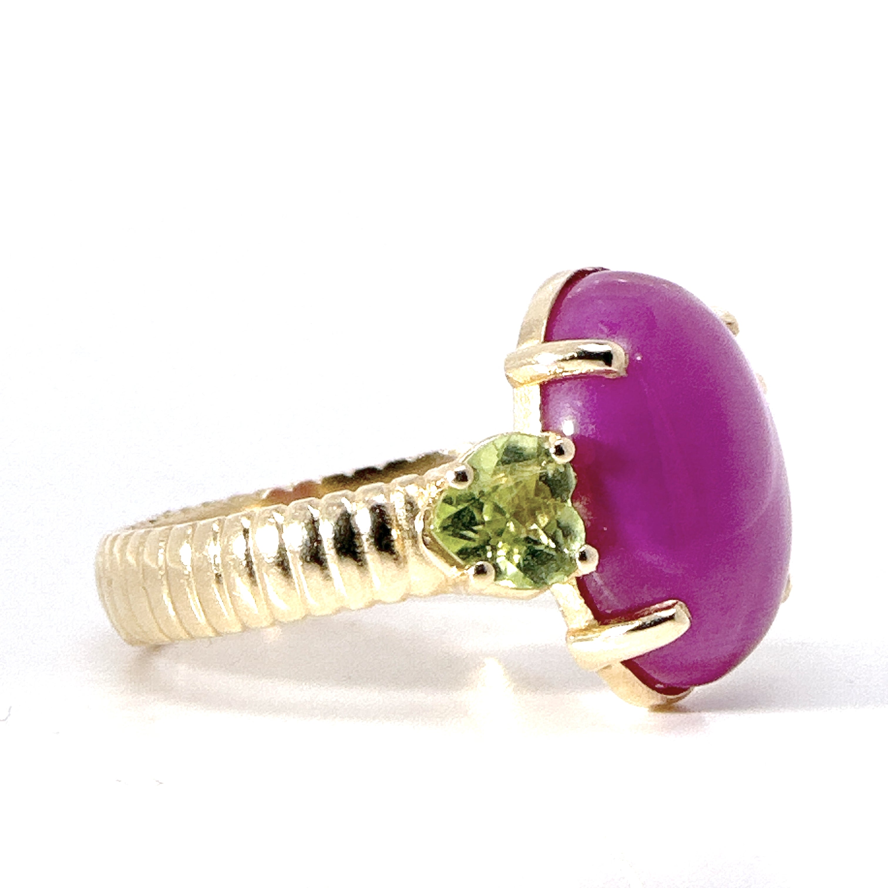 Anillo Galaxia Rubí