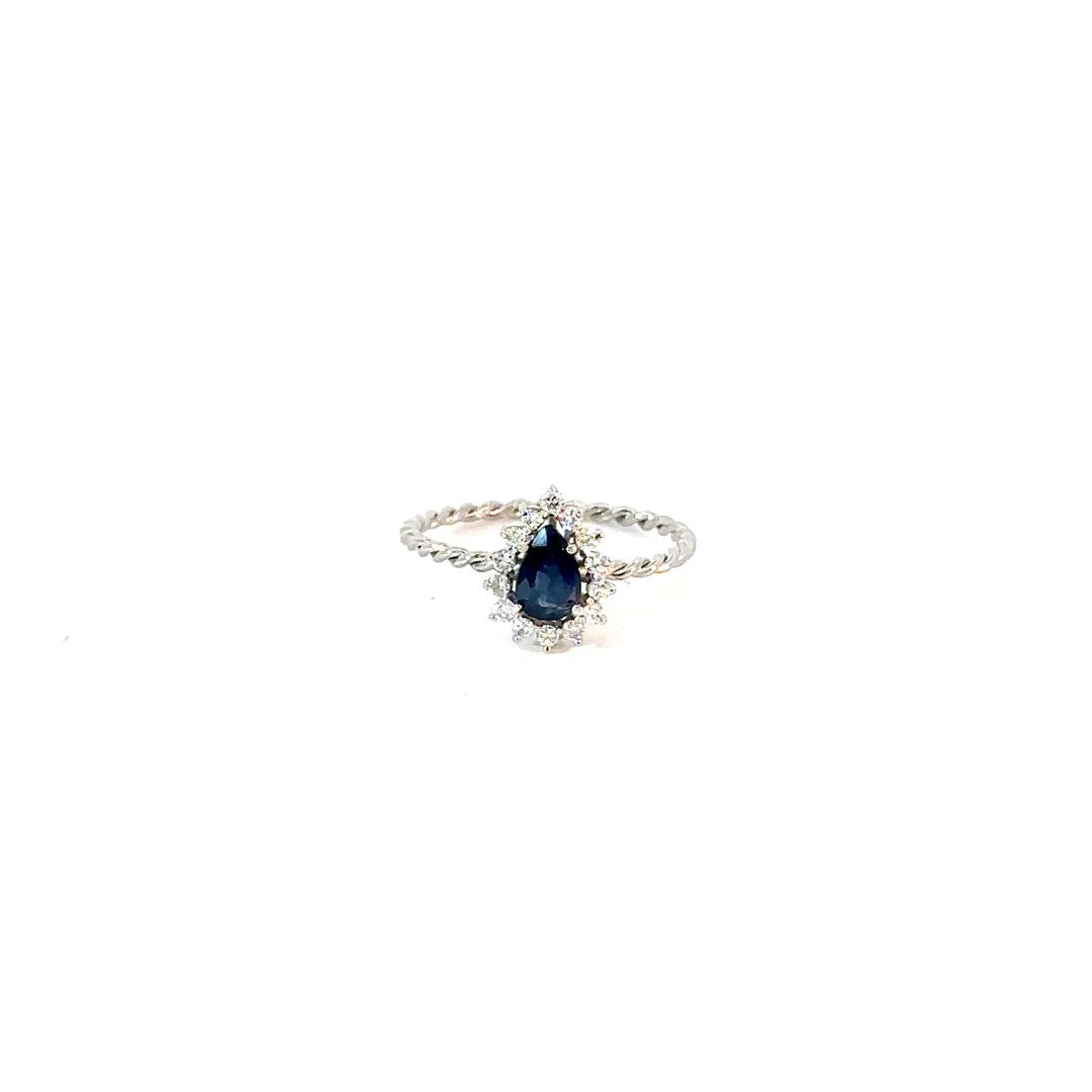 Anillo Zafiro