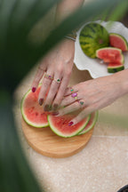 Anillo Galaxia Rubí