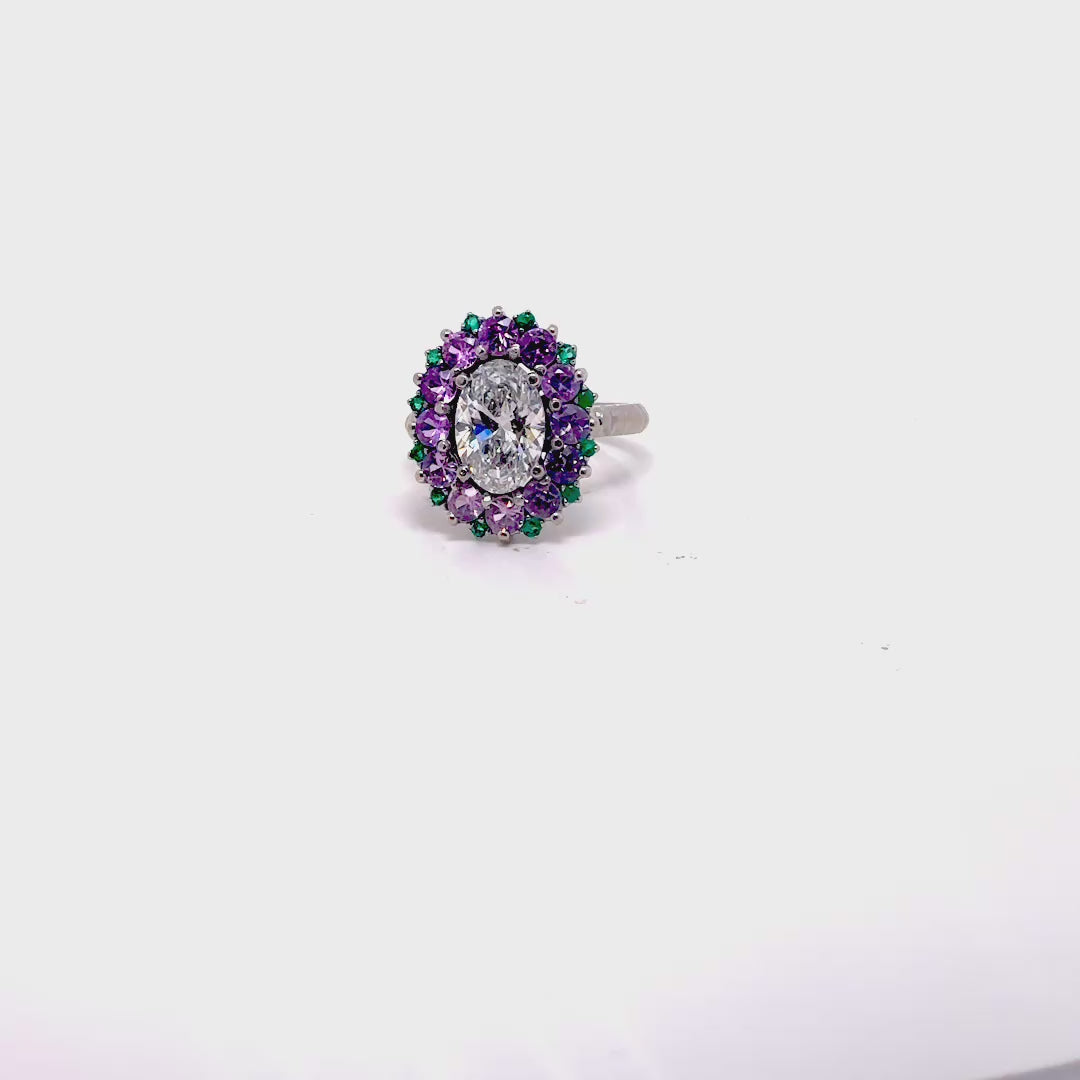 Anillo flor imperial